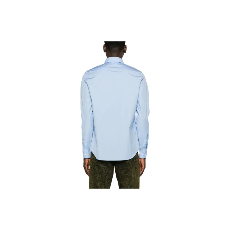 MARNI Hidden-logo Poplin Shirt-2