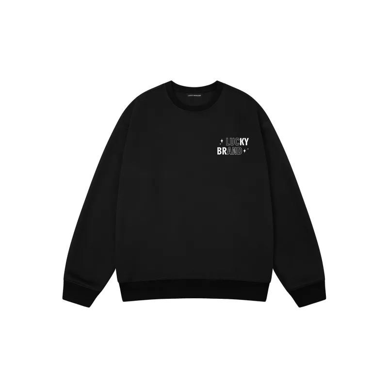 LUCKY BRAND Long Sleeved Sweatshirt Unisex-5