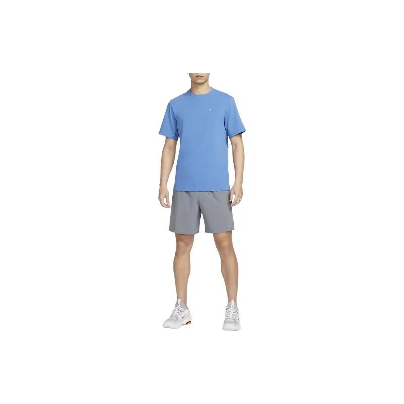 Nike T Shirts Men Stars Blue-2