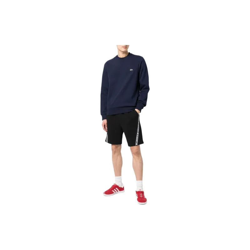 LACOSTE Logo Embroidered Crewneck Sweatshirt-1