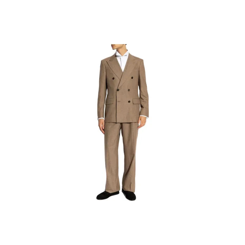 GIORGIO ARMANI Royal Line Double breasted Suit In Stretch Virgin Wool And Cashmere-4