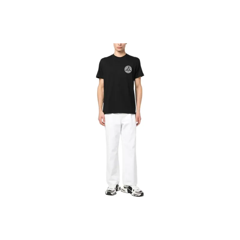 VERSACE JEANS COUTURE T Shirts Men Black-1