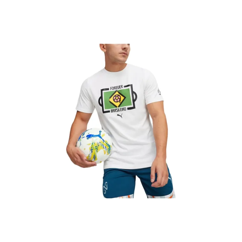 PUMA x NEYMAR JR X COPA AMÉRICA ESSENTIALS ΑΝΔΡΙΚΟ SS24 T Shirt Men's White-3