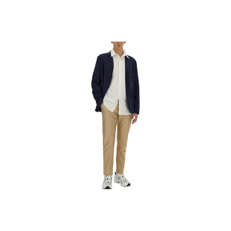 ASPESI Straight Point Collared Buttoned Shirt-2