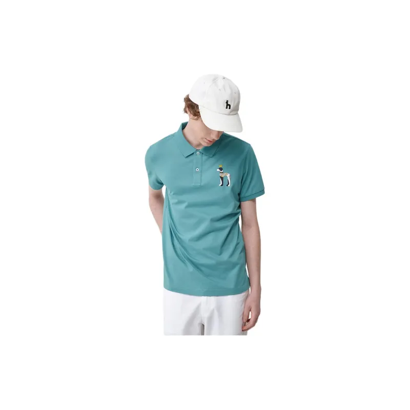 HAZZYS Short Sleeve Polo Shirts Summer Men's-6