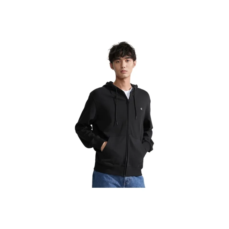 CALVIN KLEIN SS24 Series Sweatshirt Men's Space Black-2