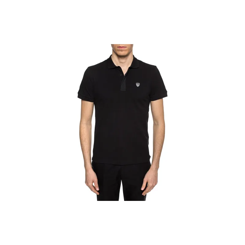 EMPORIO ARMANI EA7 Polo Shirt Men's Black-2