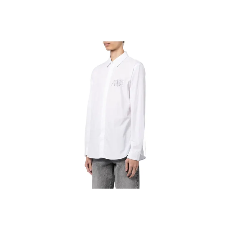 ARMANI EXCHANGEAE FW22 Shirt Men's White-3