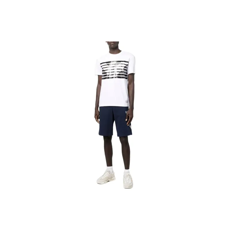 EMPORIO ARMANI Casual Shorts Men Blue-1