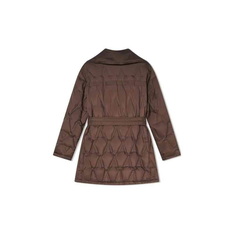 COVERINS Down Jacket Women's Coffee-1
