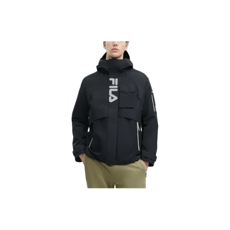 FILA Jackets & Coats Men's Jet Black-3