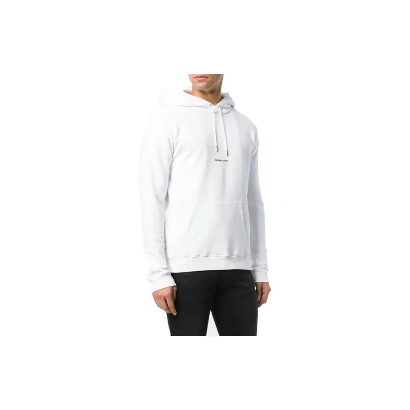 SAINT LAURENT Sweatshirts Unisex White-5
