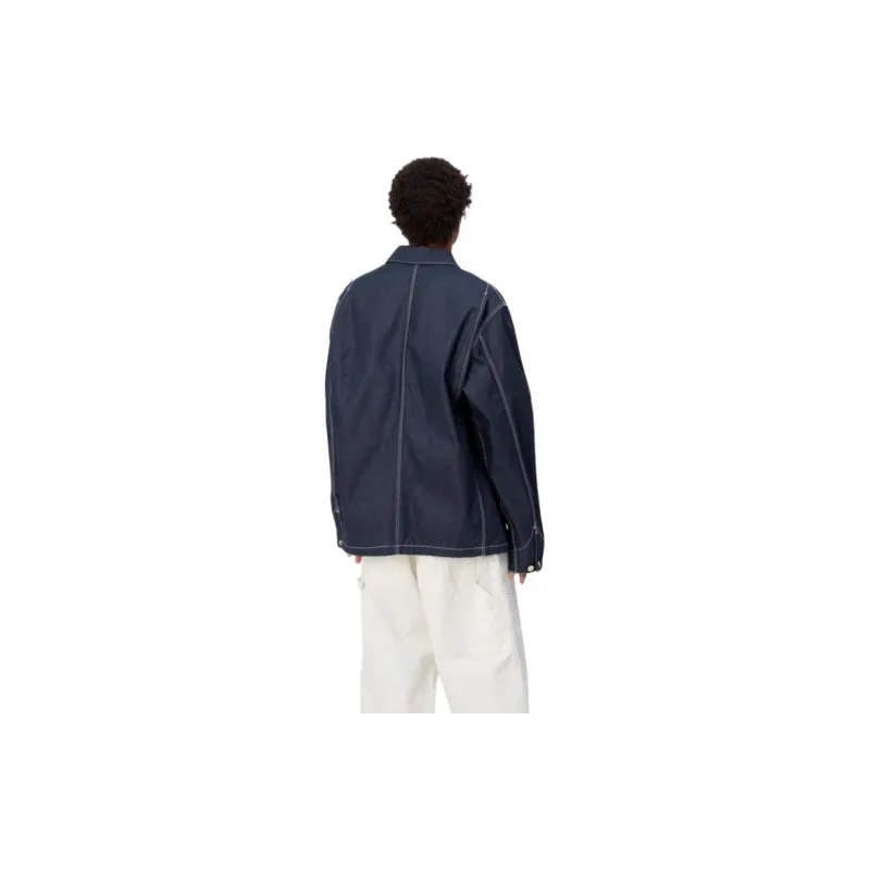 Carhartt WIP OG Chore Coat Spring Jackets Coats Men's Blue-5