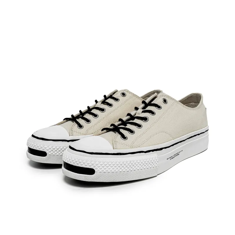 TC Low-Top Canvas Shoes Unisex White-2