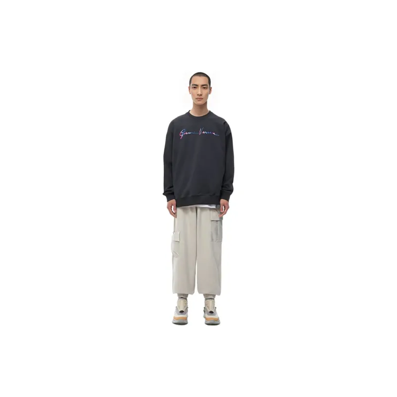 VERSACE Sweatshirts Men Dark Blue-6