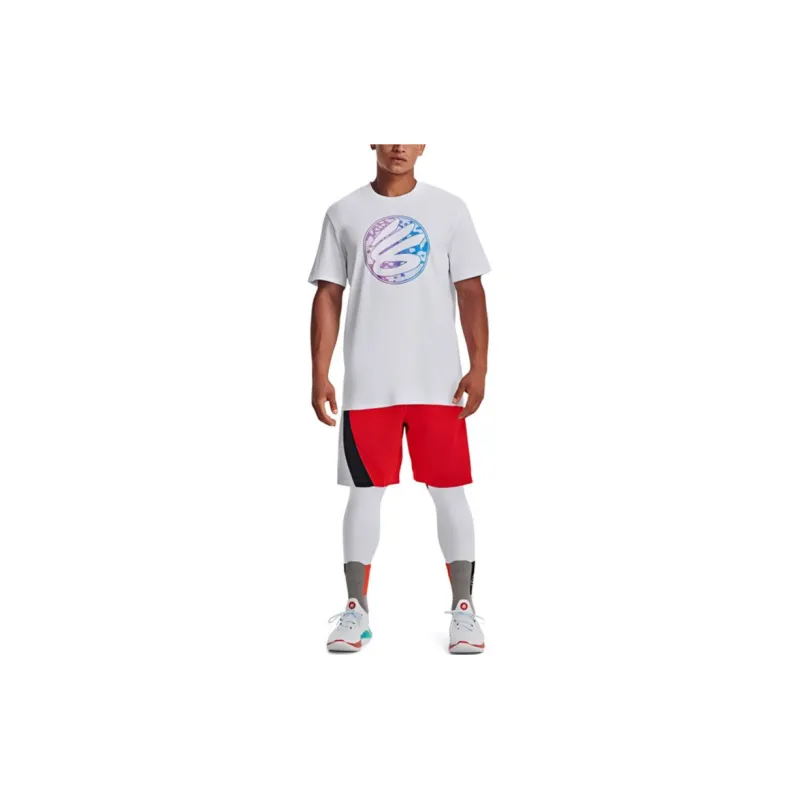 Under Armour Sports Shorts Men's Red-4