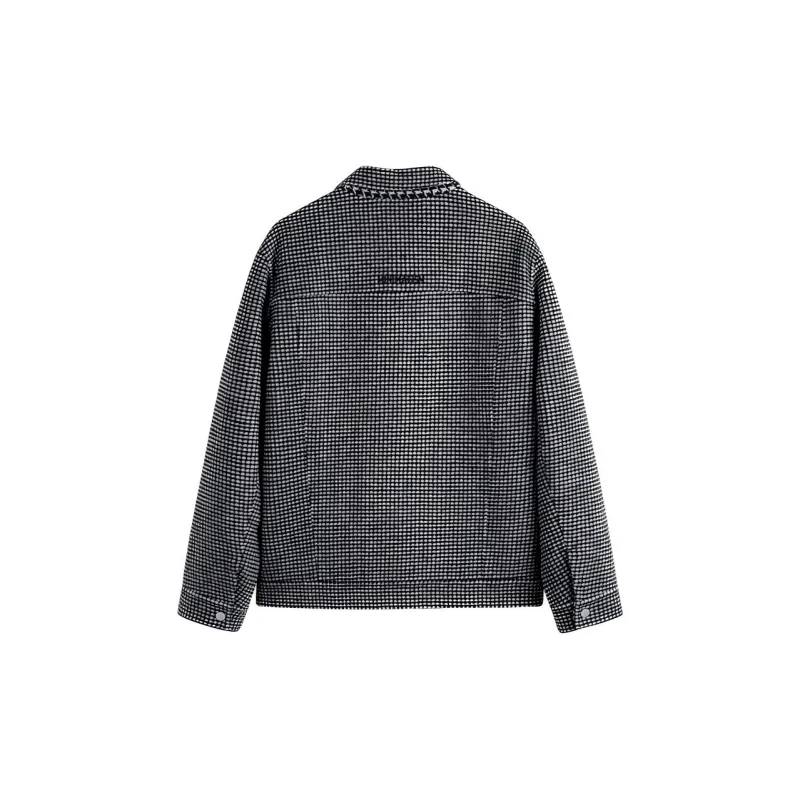 GXG Coats Men's Black White Houndstooth-1