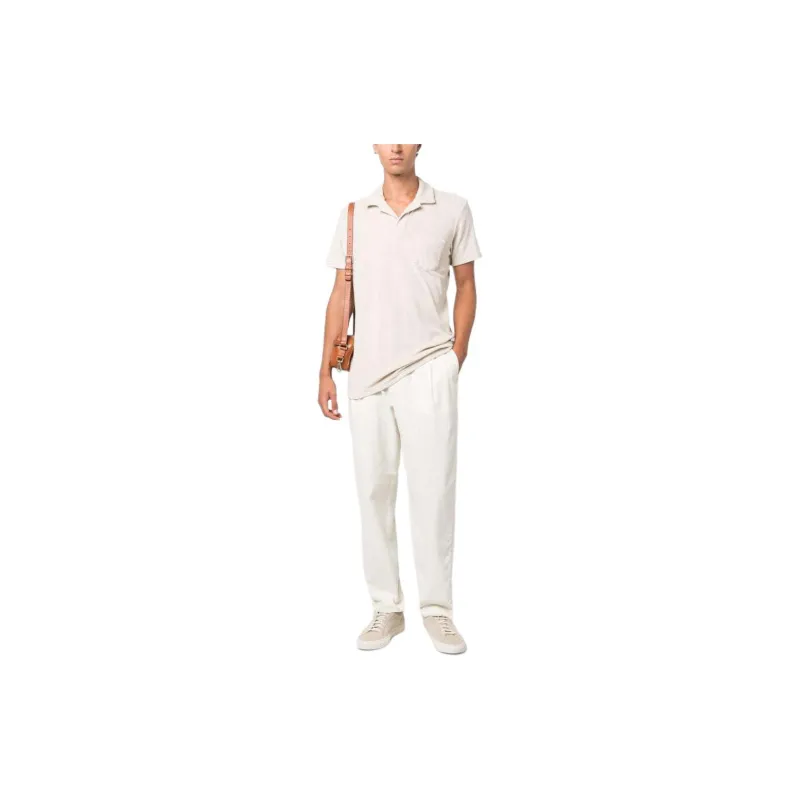 ORLEBAR BROWN Terry-cloth Organic-cotton Polo Shirt-1