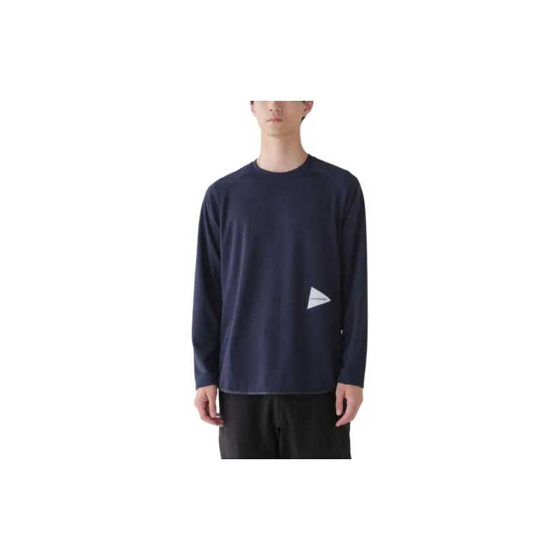 And Wander Logo print T shirt-6
