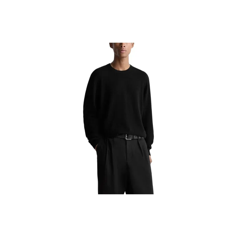 ZARA Cashmere Sweater Men's Black-2