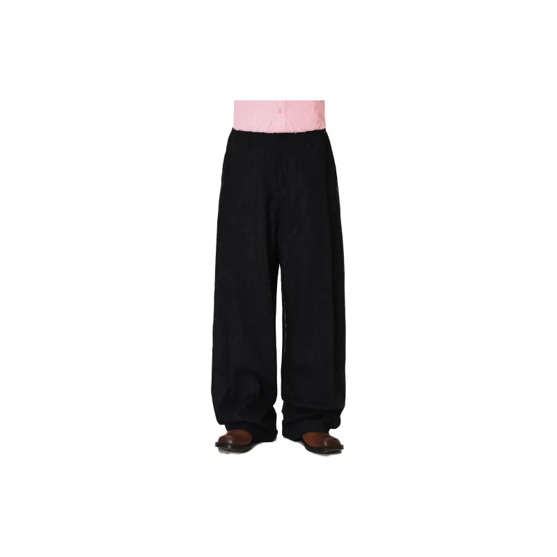 ADER ERROR FW23 Jeans Unisex Black-3