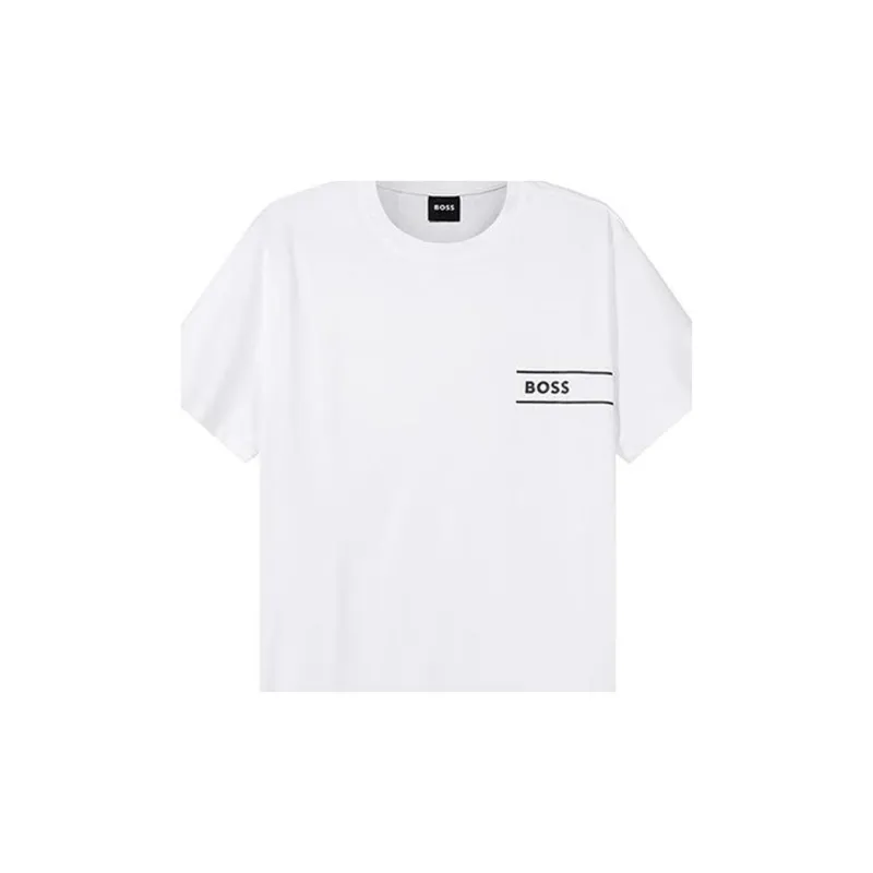 HUGO BOSS T Shirts Men White-3