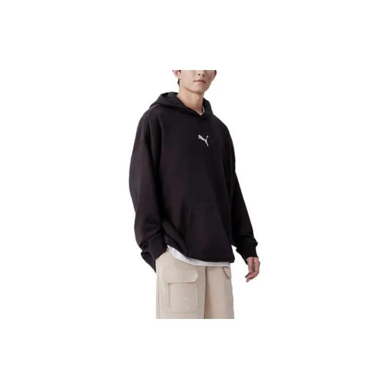 PUMA HOODIE FT Sweatshirt Men's Black-5
