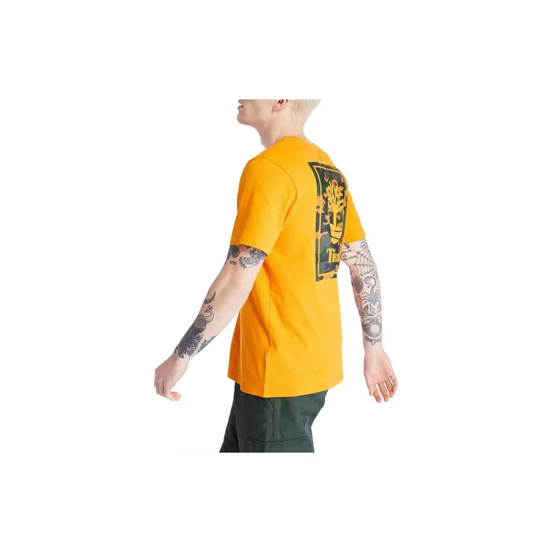 Timberland T-Shirts Men Orange-3