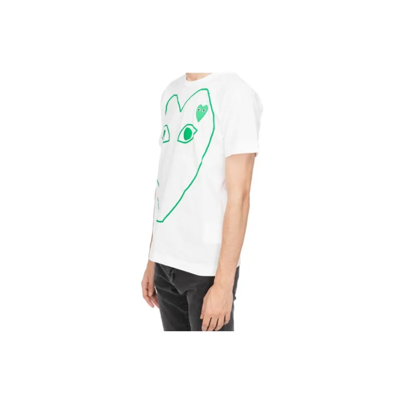 CDG Play T Shirts Men-4