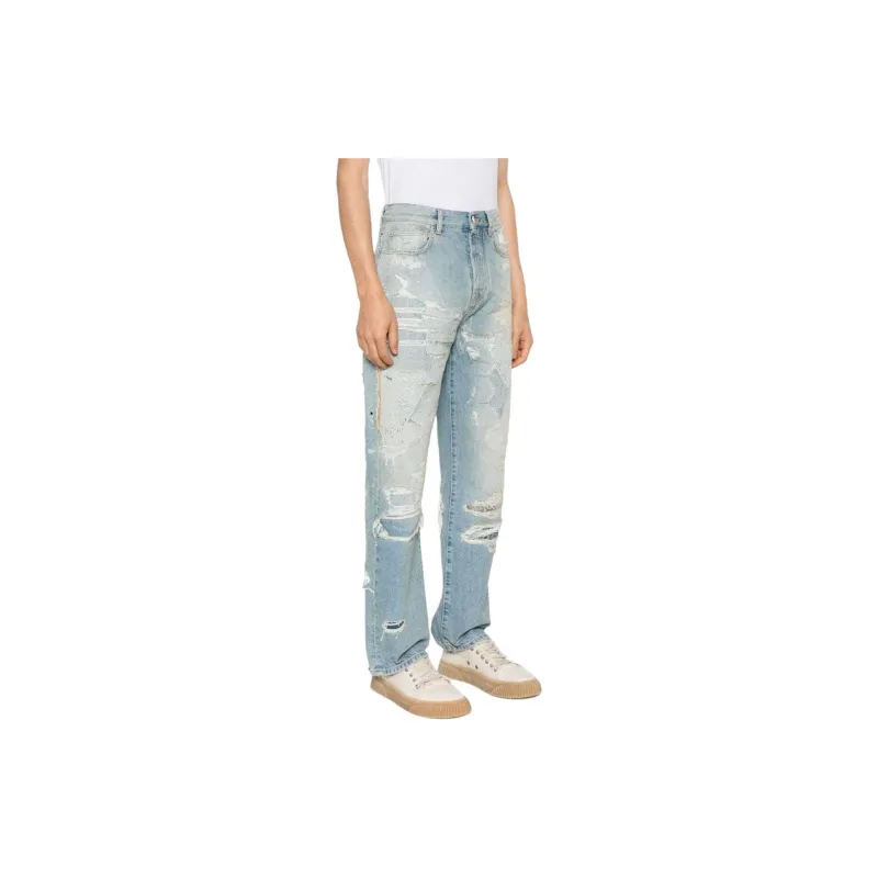 AMIRI Repaired Straight Jean-3