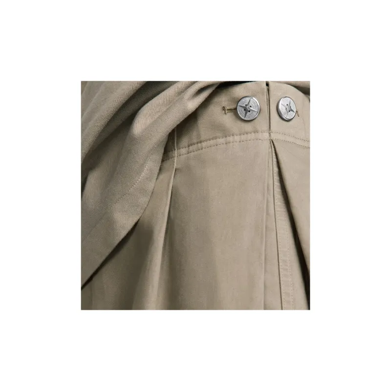 DIOR X Stone Island Cotton Blend Satin Loose Fit Sportswear Pants-5