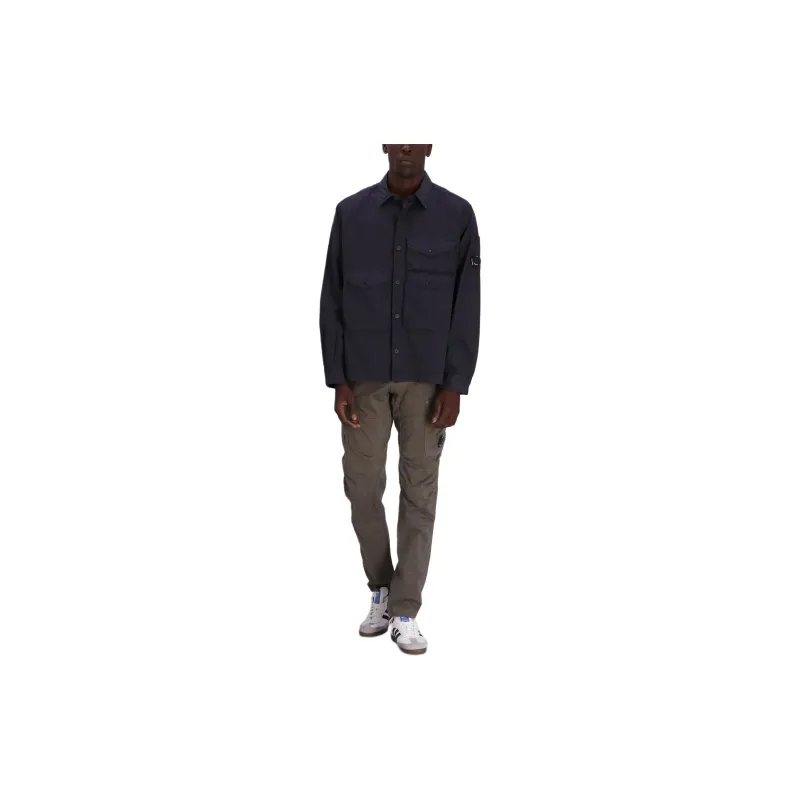 C.P.Company Gabardine Buttoned Shirt-1