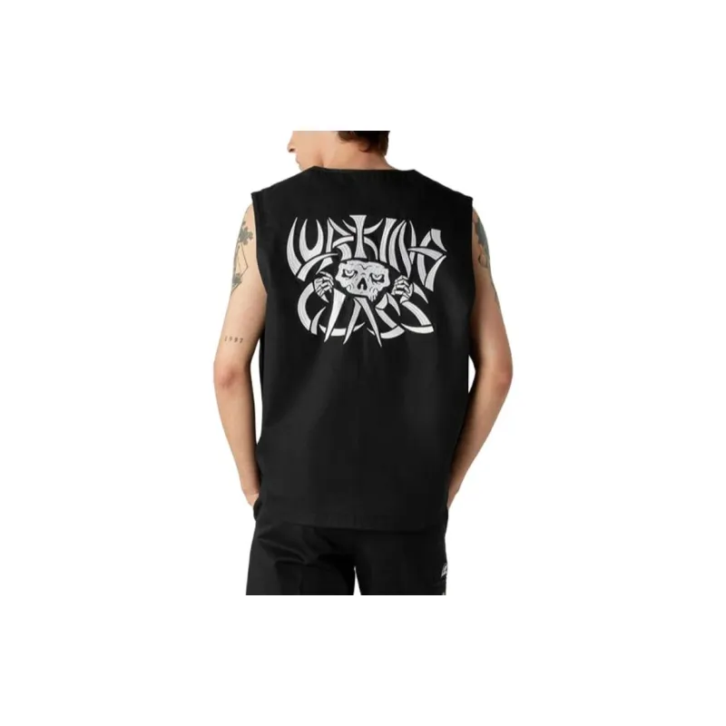 Dickies Vests Men Asphalt Black-2