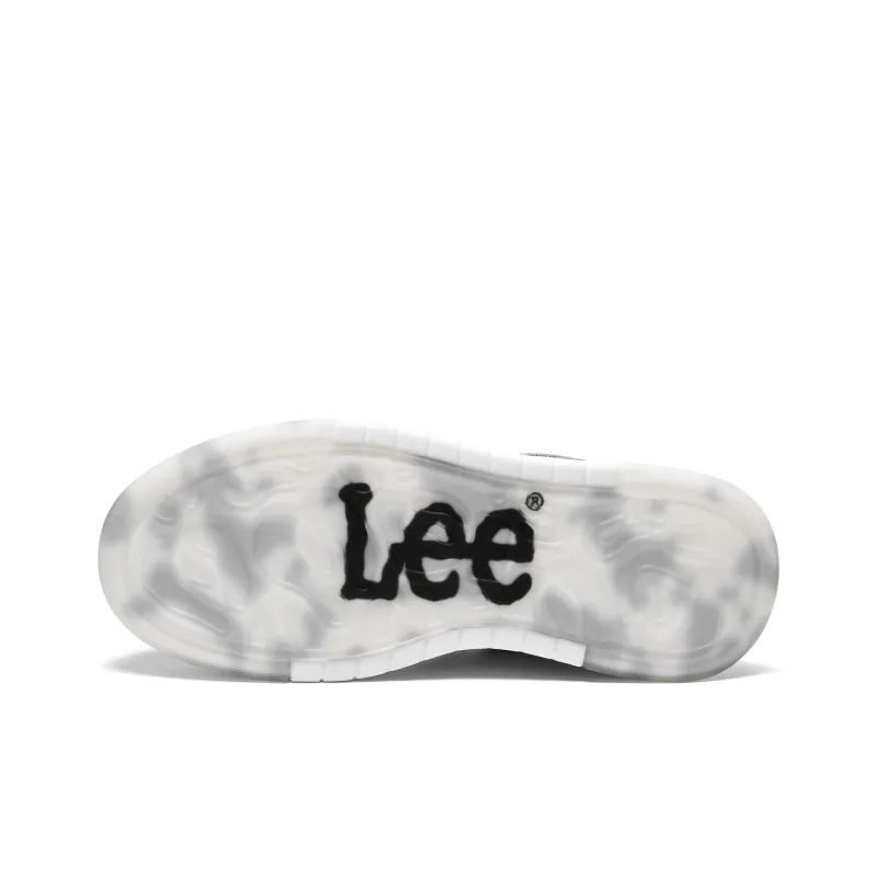 Lee Classic And Versatile White Sneakers, Trendy Fashion Low Top Height Increasing Skateboard Shoes Men's-5