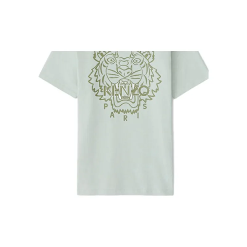 KENZO T Shirts Men Gray Green-5