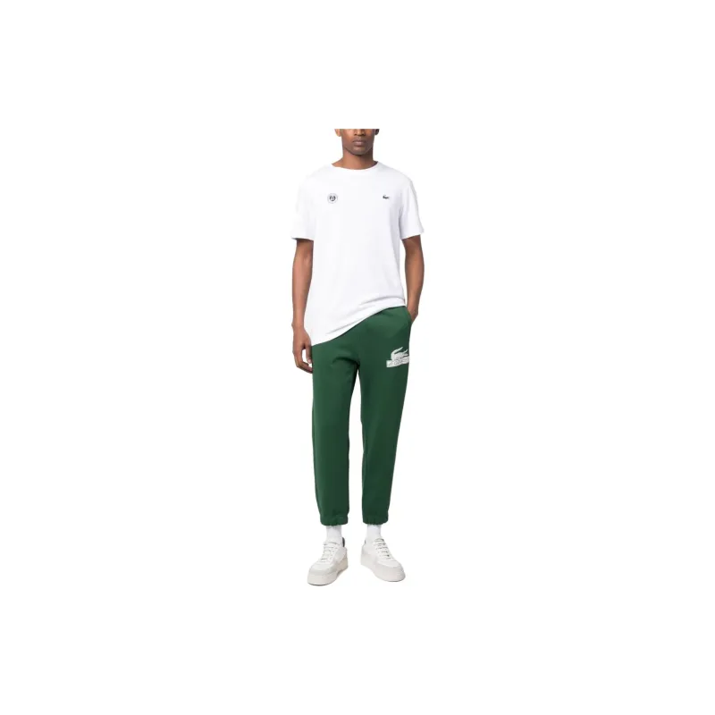 LACOSTE X Rolland Garros Crew neck T shirt-3
