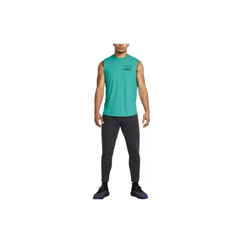 Under Armour Project Rock Tank Top Green-2