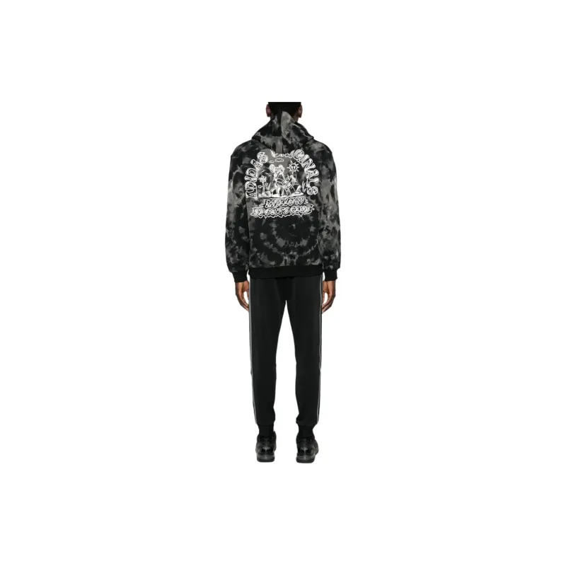 Adidas Originals Tie Dyed Allover Print Hooded Sweatshirt-1