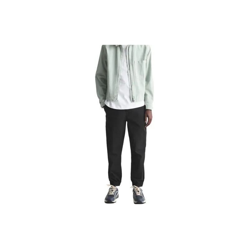 ZARA Casual Pants Men Black-2