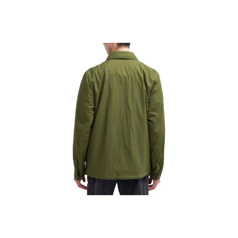 BARBOUR Neale Overshirt Jackets Coats Men's Olive-3