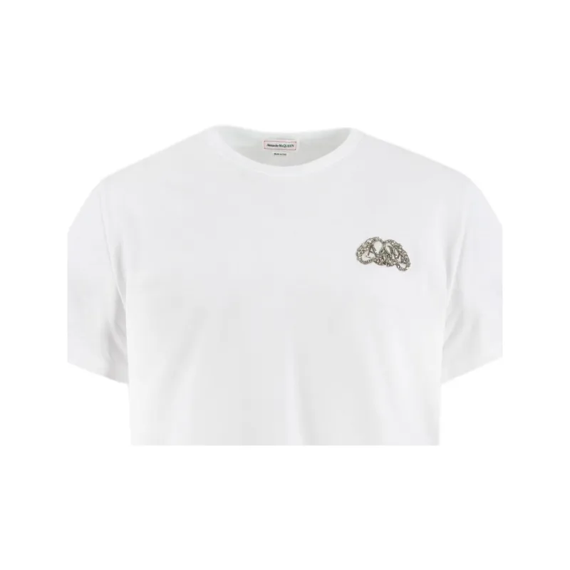 Alexander McQueen T Shirt Men's White-2