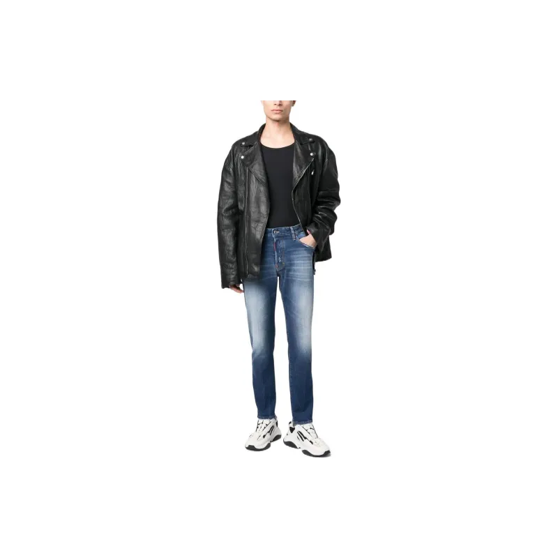 DSQUARED 2 Slim cut Five pocket Jeans-1