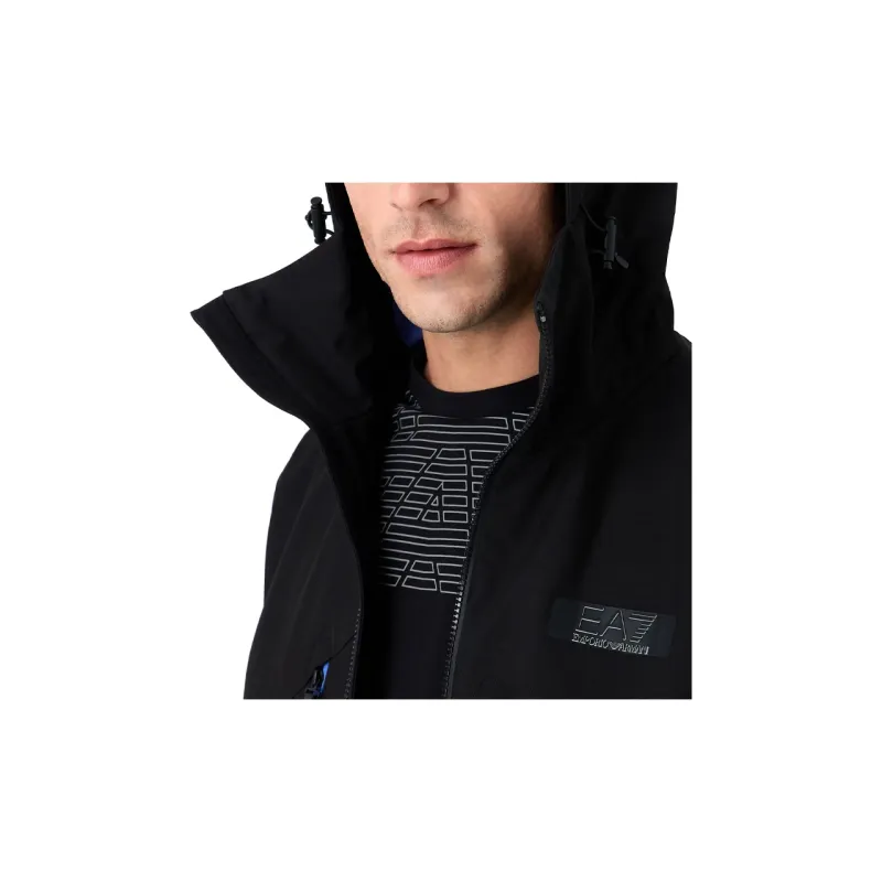 EMPORIO ARMANI EA7 Jackets Coats Men's Black-4