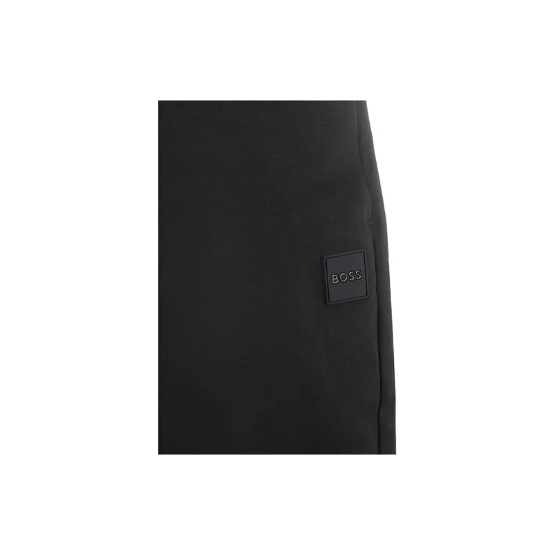 Boss Logo patch Slim Track Trousers-7