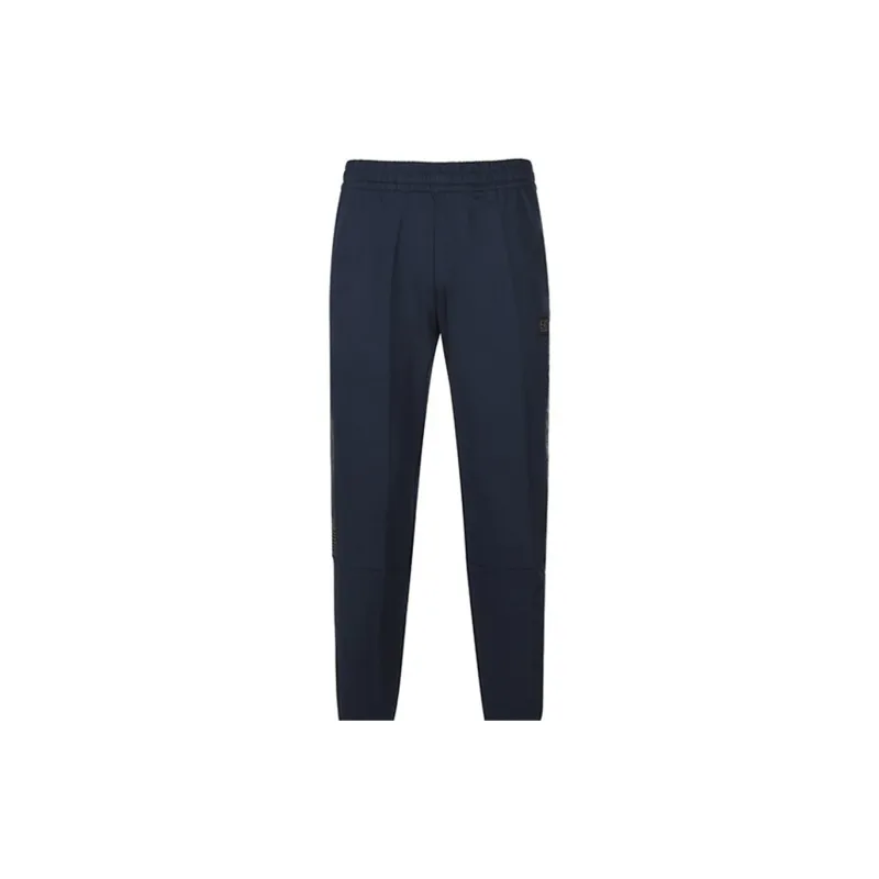 EMPORIO ARMANI FW22 Knitted Sweatpants Men's Marine Blue-4