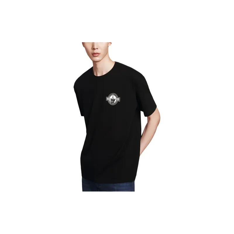 WRANGLER T-Shirts Men Black-4
