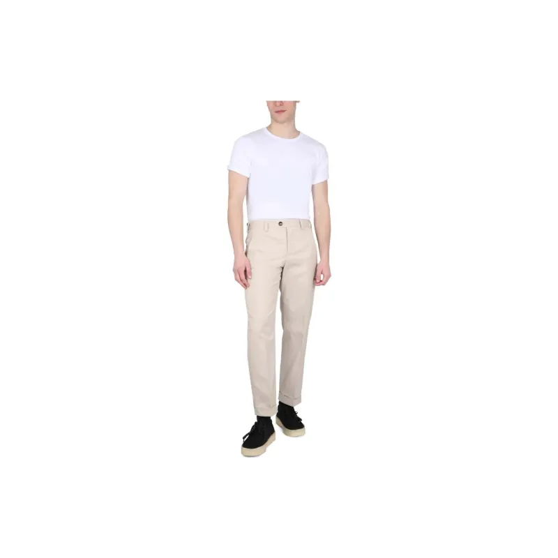 PT Pantaloni Torino Casual Pants Men's Ecru-3