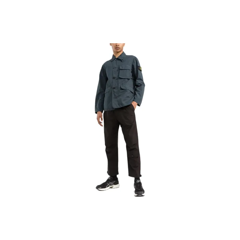 STONE ISLAND Patch pocket Shirt Jacket-1
