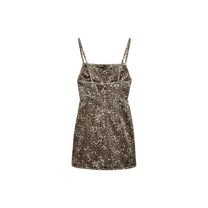 ZARA Slip Dresses Women's Multicolor-1