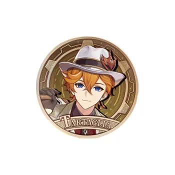 GenShin Tartaglia, Yae Miko, Sigwen, Dolly 2024 Joyful Gathering Collection Character Badges